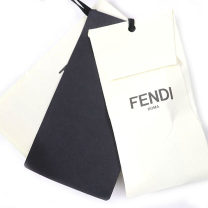 Fendi 2021 Fj7221 100% Camel FF Calligraphy Lined Pea Coat Light Brown 38 Made