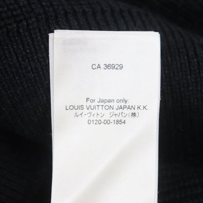 Louis Vuitton 22SS 100% Wool Signature Half-zip Knit Sweater With Back Logo
