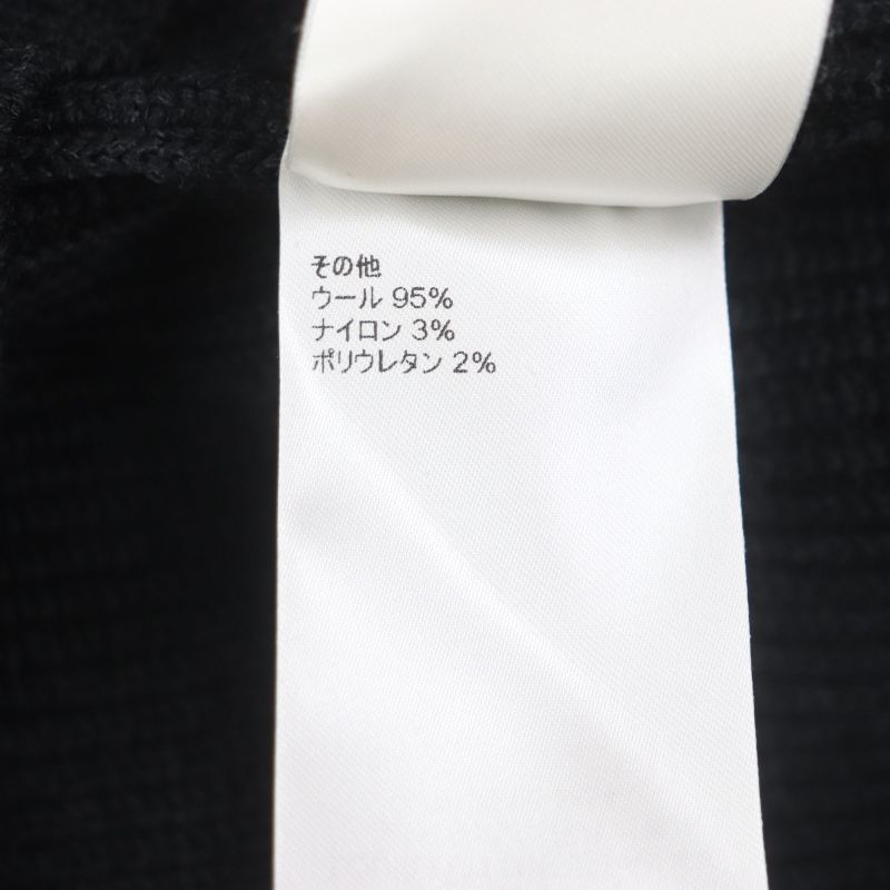 Louis Vuitton 22SS 100% Wool Signature Half-zip Knit Sweater With Back Logo