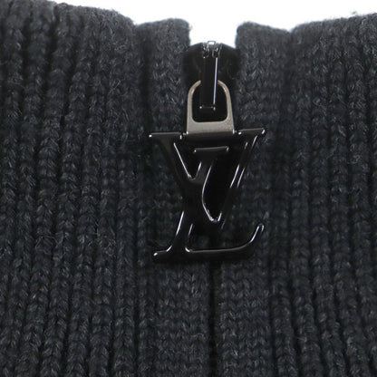 Louis Vuitton 22SS 100% Wool Signature Half-zip Knit Sweater With Back Logo