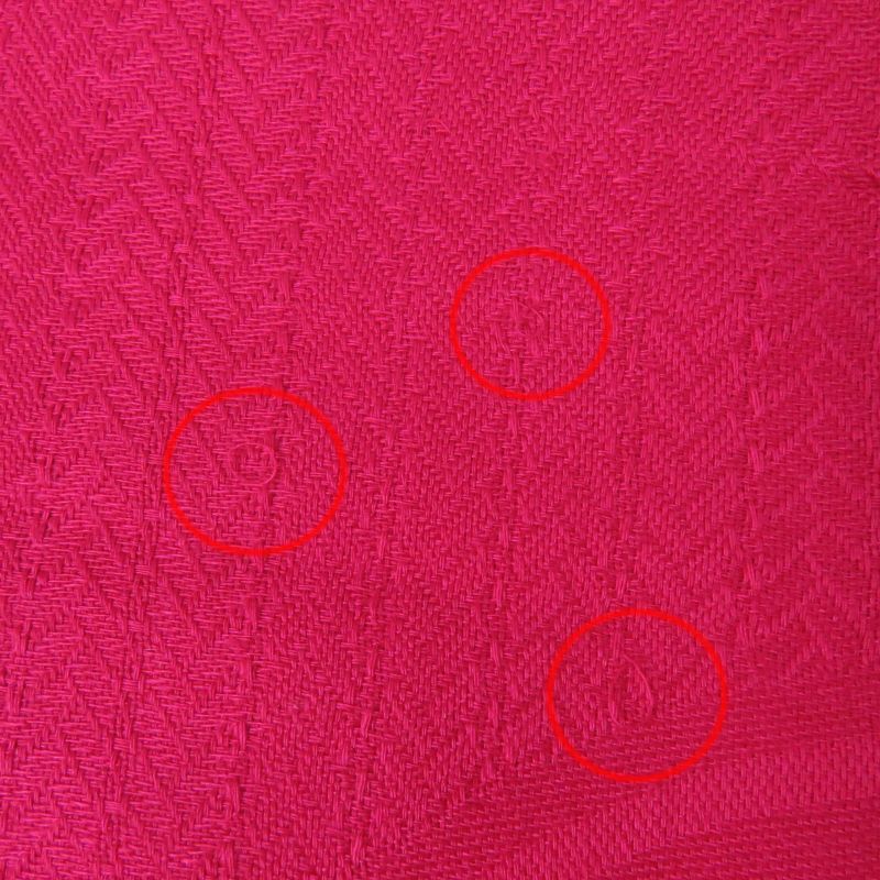 Hermes Cashmere Silk Emblem Large Shawl Scarf Pink With Box Made In France