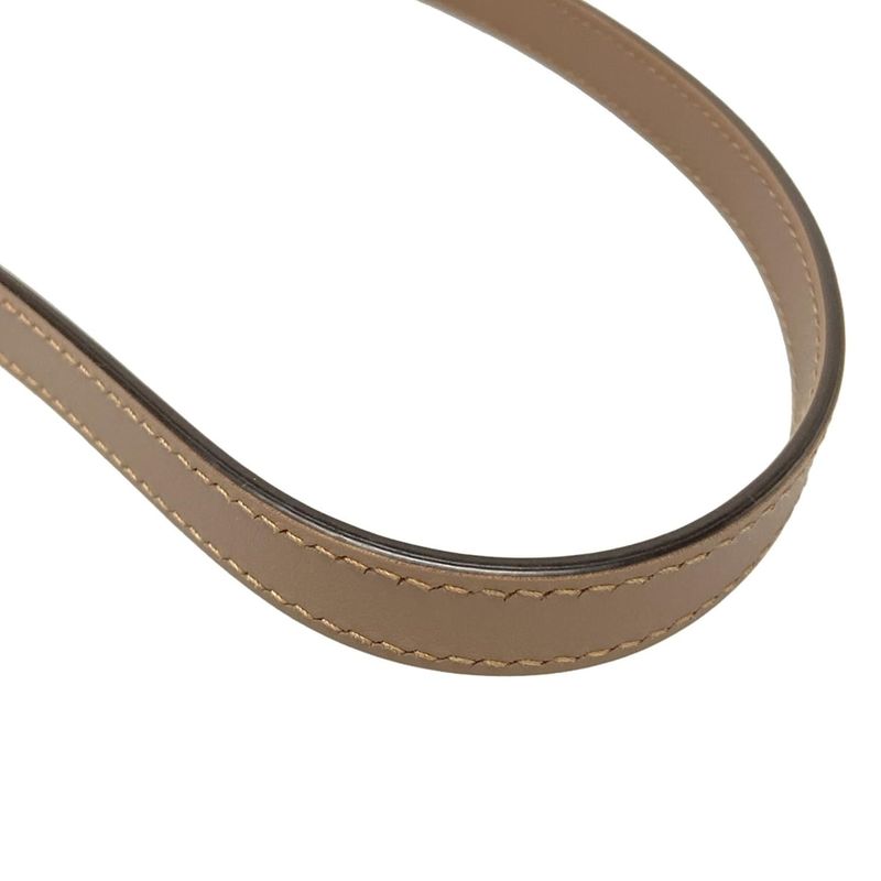 Gucci Shoulder Bag GG Marmont 447632 Brown Chain Shoulder Leather