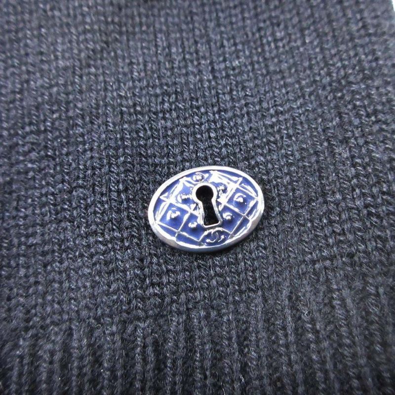 18ss Chanel P57 Cashmere Ribbon Sweater Knit Tops Cut and Sewn Pullover Long