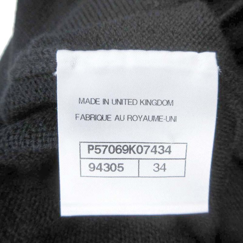 18ss Chanel P57 Cashmere Ribbon Sweater Knit Tops Cut and Sewn Pullover Long