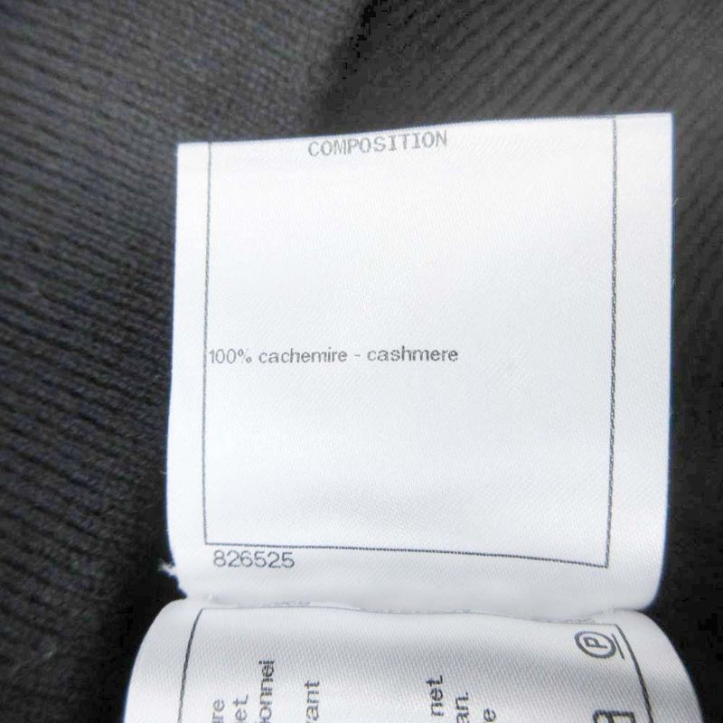 18ss Chanel P57 Cashmere Ribbon Sweater Knit Tops Cut and Sewn Pullover Long