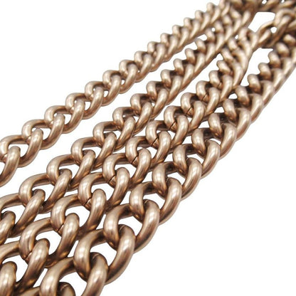 24ss Balenciaga Chain Shoulder Mini Bag Pochette Crushed Calf B Logo Black