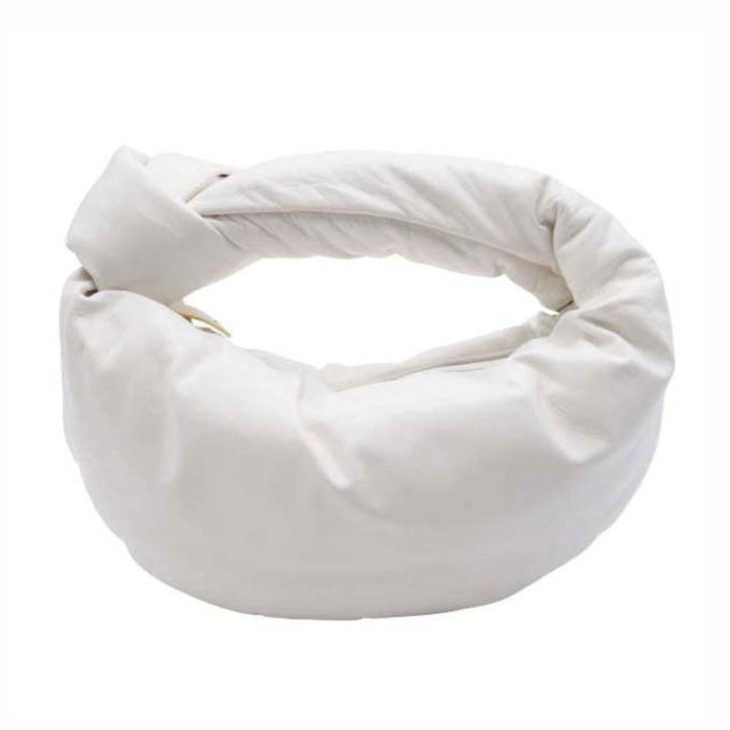 22aw Bottega Veneta Mini Jodie Mini Jodie Puffy Knot Handbag Cabasn Off White