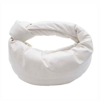 22aw Bottega Veneta Mini Jodie Mini Jodie Puffy Knot Handbag Cabasn Off White