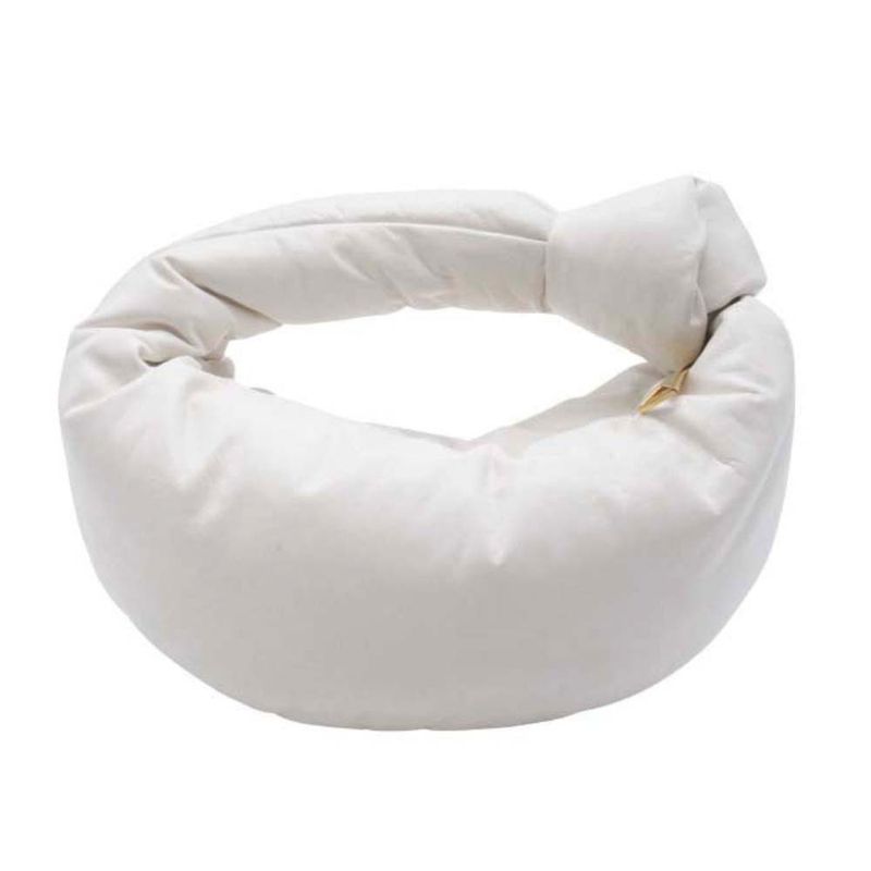 22aw Bottega Veneta Mini Jodie Mini Jodie Puffy Knot Handbag Cabasn Off White