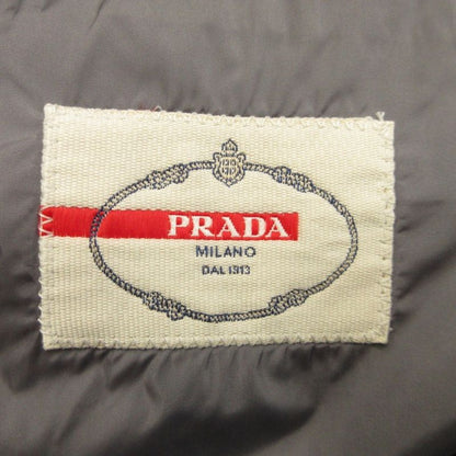 Prada Sport Nylon Tailored Jacket Bleather None Fabric Genuine Cut Wings 2010