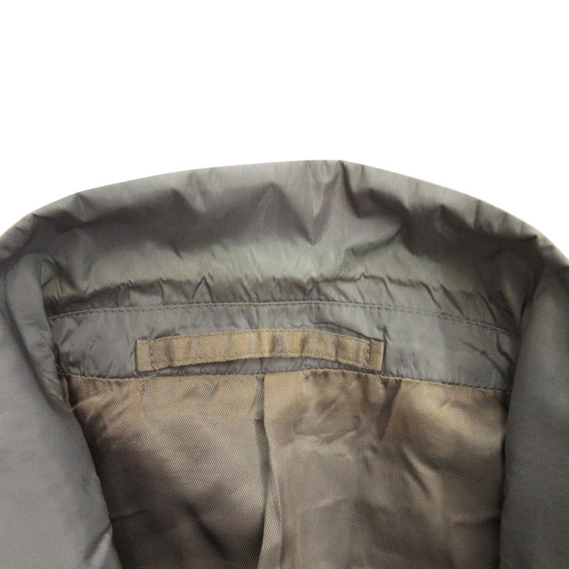 Prada Sport Nylon Tailored Jacket Bleather None Fabric Genuine Cut Wings 2010