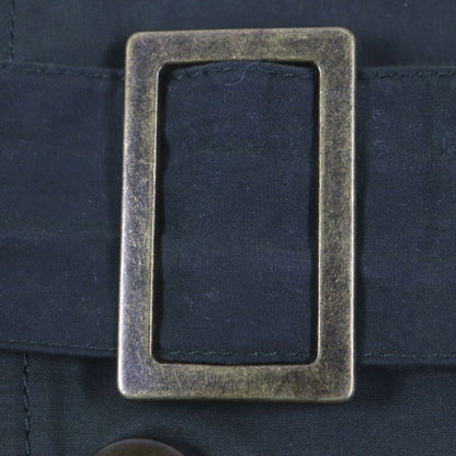 barbour 100% Cotton Corduroy Lined Checked Oiled Coat Khaki 36 Made In