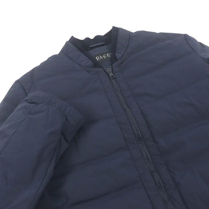 Gucci 322555 Webline Sherry Line WZIP Blouson Jacket Down Jacket Navy 44 Made