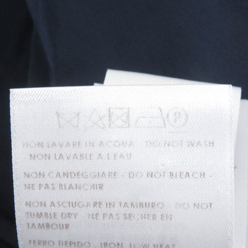 Gucci 322555 Webline Sherry Line WZIP Blouson Jacket Down Jacket Navy 44 Made