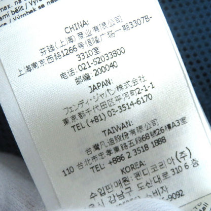 Fendi 23SS Fan087 Baguette BAG Jacket Baguette Bag Jacket Zip Up Jacket Blue S