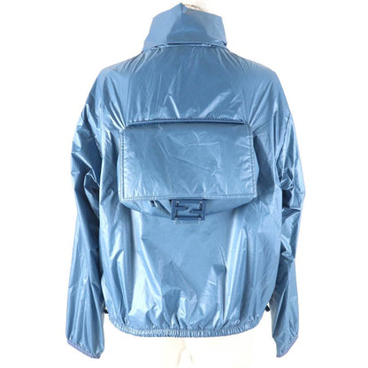 Fendi 23SS Fan087 Baguette BAG Jacket Baguette Bag Jacket Zip Up Jacket Blue S