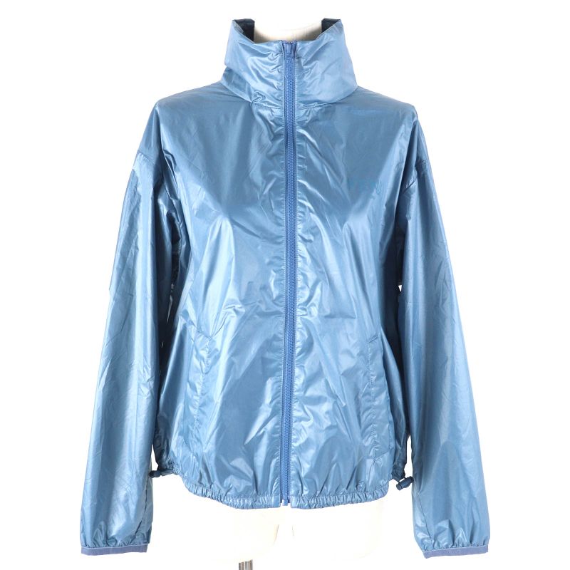 Fendi 23SS Fan087 Baguette BAG Jacket Baguette Bag Jacket Zip Up Jacket Blue S