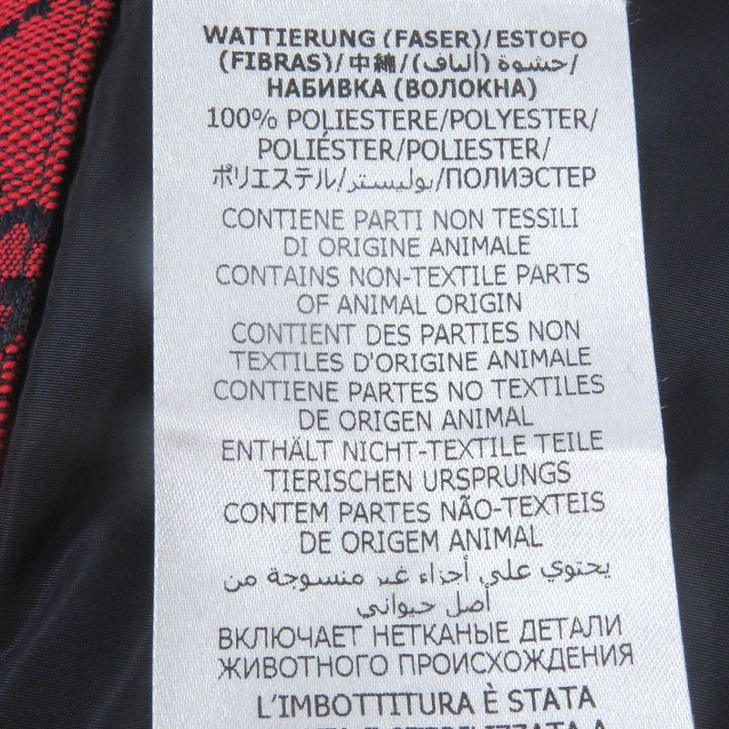 Gucci 23AW 762559 GG Canvas Logo All Over Patterned Hooded Down Jacket Puffy