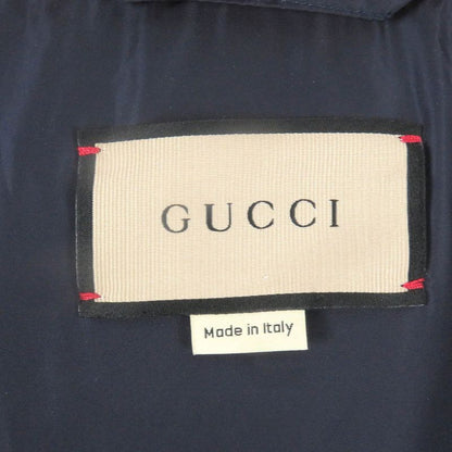 Gucci 23AW 762559 GG Canvas Logo All Over Patterned Hooded Down Jacket Puffy