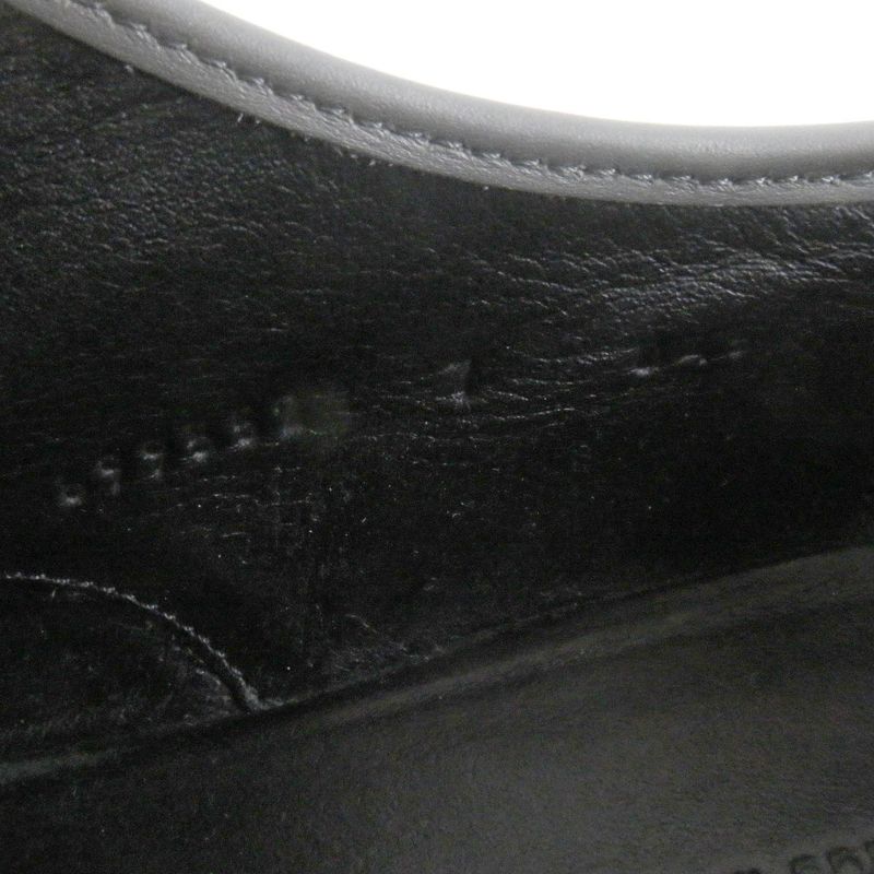 Gucci 699552 Maxi GG Lace-up Canvas Leather Piping Thick Soled Low Cut Shoes