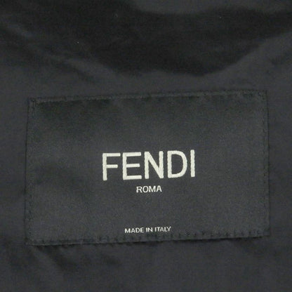 Fendi 19AW Faa641 FF Logo Zucca Material Switch Hooded Down Jacket Padded