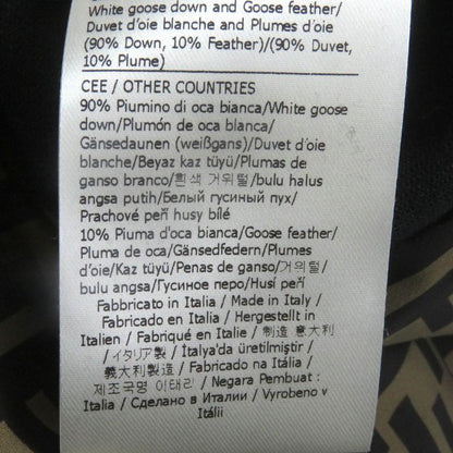 Fendi 19AW Faa641 FF Logo Zucca Material Switch Hooded Down Jacket Padded