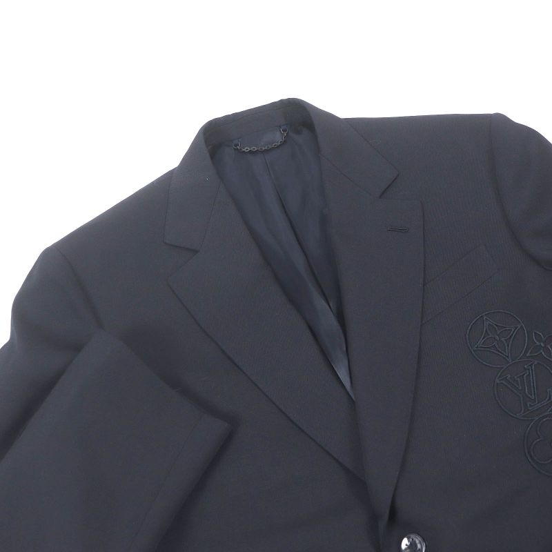 Louis Vuitton 23AW 1aasy3 Wool PONT NEUF FIT Monogram Embossed Logo Plate