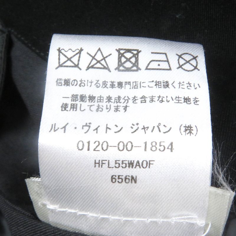 Louis Vuitton 19SS Logo Embroidery Sleeve Lamb Leather Varsity Jacket Stajan