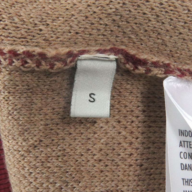 Gucci 20AW 572631 Wool Cotton GG Jacquard Logo Allover Knit Cardigan Sweater