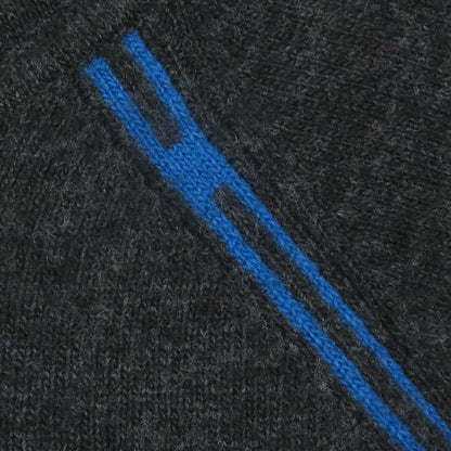 Hermes 20AW Wool Cashmere H Logo Pullover Hoodie Knit Hoodie Dark Gray S Made