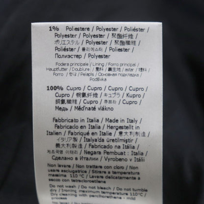  Fendi 2021 Ff0652 Logo Buttons Lined With FF Logo Pattern Denim Single