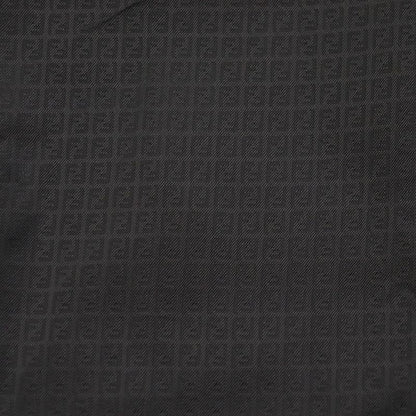  Fendi 2021 Ff0652 Logo Buttons Lined With FF Logo Pattern Denim Single