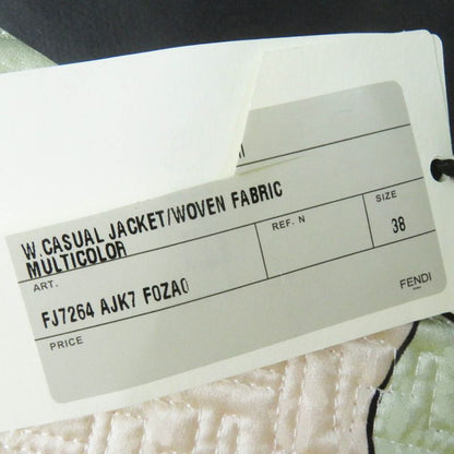 Fendi 22SS Fj7264 By Kim Jones Hairdo Girls 100% Silk Belted FF Logo/zucca