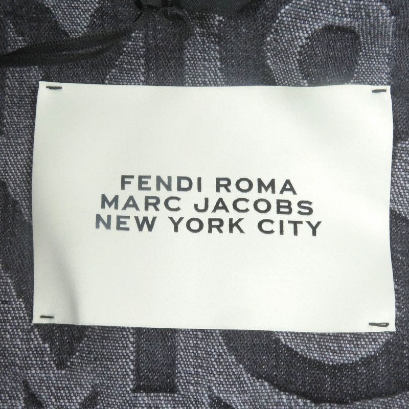 Fendi×marc Jacobs Fendi×marc Jacobs 2022 Fw1027 Cotton Logo Allover Pattern