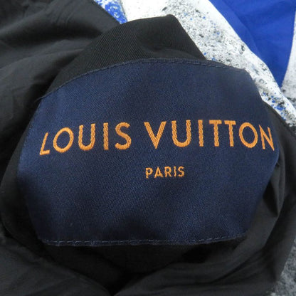 Louis Vuitton 20SS Reversible Monogram Padded Vest Gilet Black Blue 46 Made In