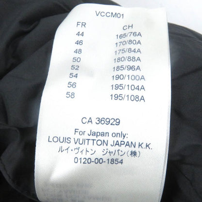 Louis Vuitton 20SS Reversible Monogram Padded Vest Gilet Black Blue 46 Made In