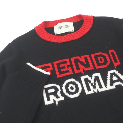 Fendi×marc Jacobs Fendi×marc Jacobs 2022 Fzx034 100% Virgin Wool Crew Neck