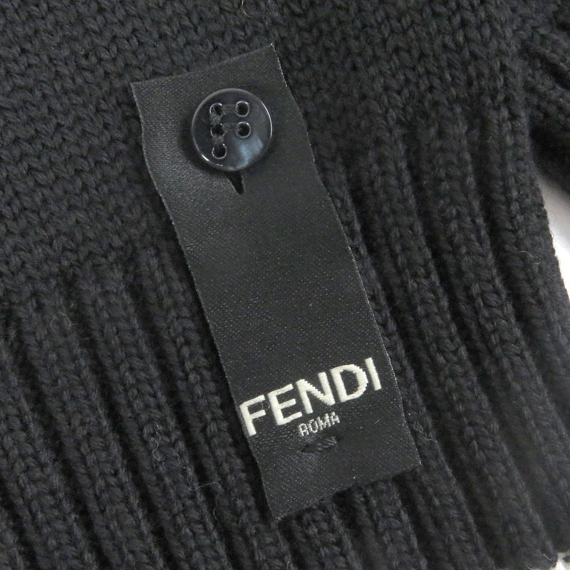 Fendi×marc Jacobs Fendi×marc Jacobs 2022 Fzx034 100% Virgin Wool Crew Neck