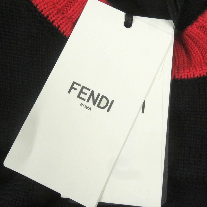 Fendi×marc Jacobs Fendi×marc Jacobs 2022 Fzx034 100% Virgin Wool Crew Neck