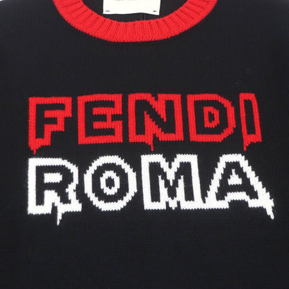Fendi×marc Jacobs Fendi×marc Jacobs 2022 Fzx034 100% Virgin Wool Crew Neck