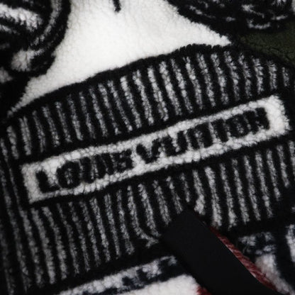 Louis Vuitton 21AW Fornasetti Boa Fleece Zip Up Jacket Multi 32 Made In Italy