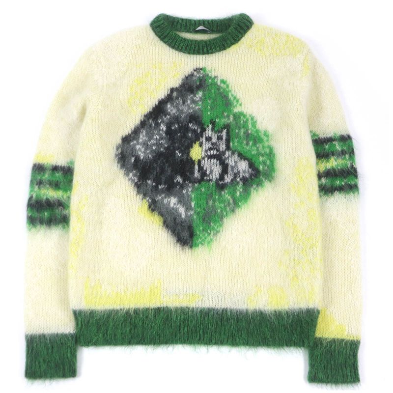 DIOR Peter Doig DIOR Homme Peter Doig 21AW 143m645ct273 Mohair Blend Animal