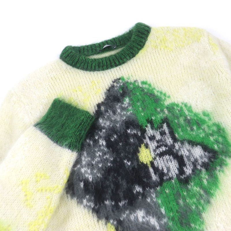 DIOR Peter Doig DIOR Homme Peter Doig 21AW 143m645ct273 Mohair Blend Animal