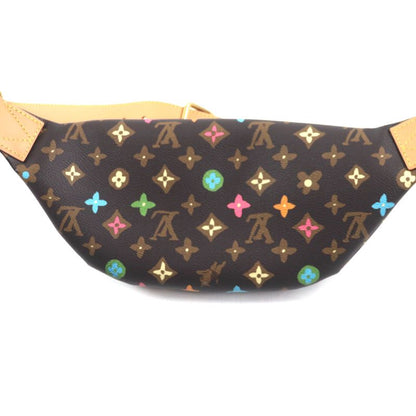 Louis Vuitton M24858 Rush Bum Bag Chocolate Monogram Craggy Canvas Leather Use