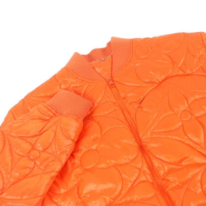 Louis Vuitton 22SS LV SE Monogram Flower Quilted Jacket Blouson Orange 48 Made