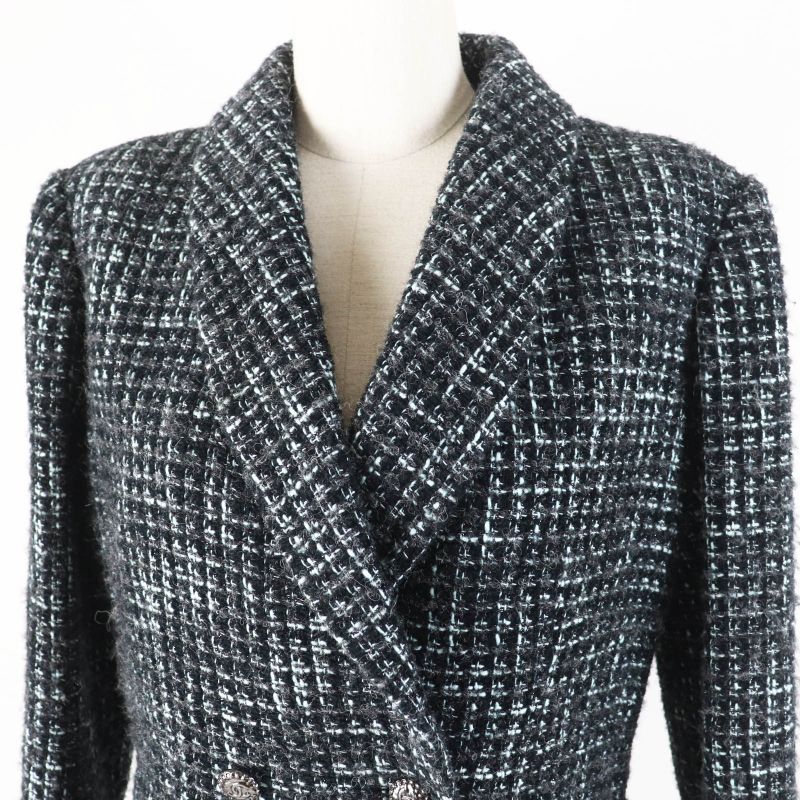 CHANEL 22-23aw 22B P73315 Pre-collection Look47 Tweed Tailored Jacket With