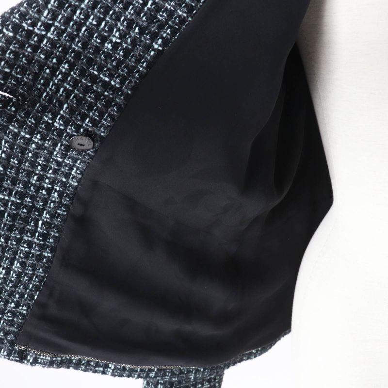 CHANEL 22-23aw 22B P73315 Pre-collection Look47 Tweed Tailored Jacket With