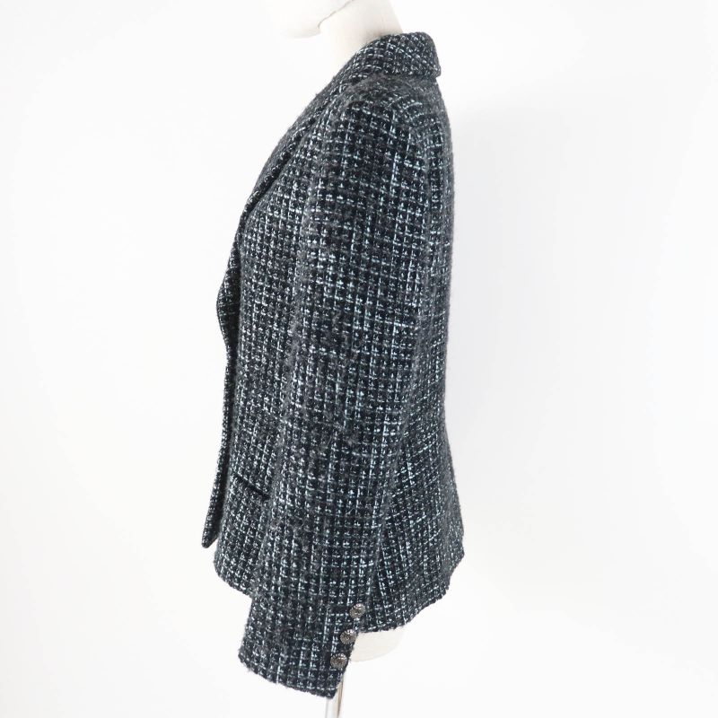 CHANEL 22-23aw 22B P73315 Pre-collection Look47 Tweed Tailored Jacket With