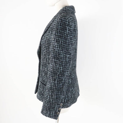 CHANEL 22-23aw 22B P73315 Pre-collection Look47 Tweed Tailored Jacket With