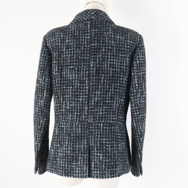 CHANEL 22-23aw 22B P73315 Pre-collection Look47 Tweed Tailored Jacket With